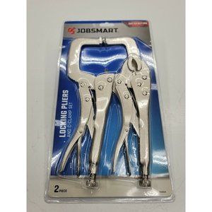 Locking Pliers And C Clamp Set Jobsmart Vice Grips Brand New A9